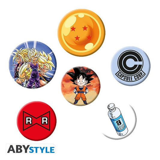 DRAGON BALL - Badge Pack - DBZ/Mix - Inspire Newquay