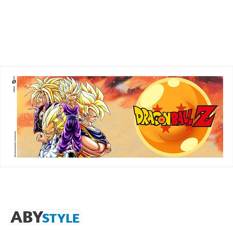 DRAGON BALL - Mug - 320 ml - DBZ/Super Saiyans - Inspire Newquay