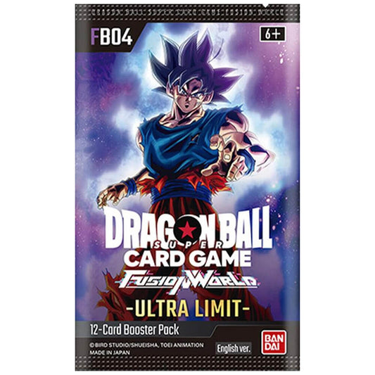 Dragon Ball Super Card Game Fusion World Ultra Limit Booster Pack (1ct)