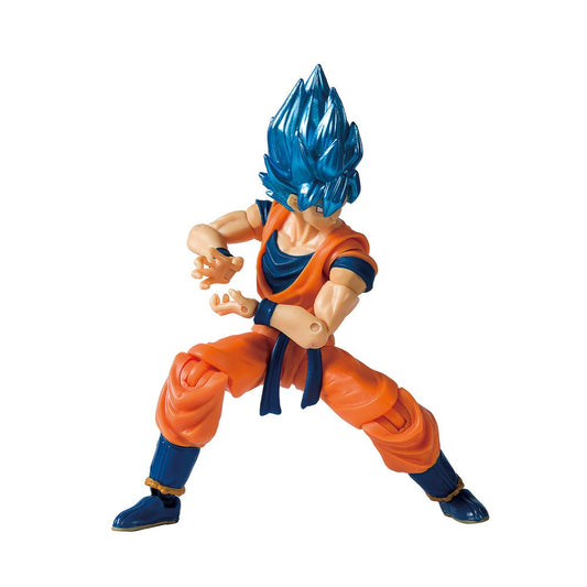 Dragon Ball Z Evolve Blue Goku Action Figure Toy - Inspire Newquay