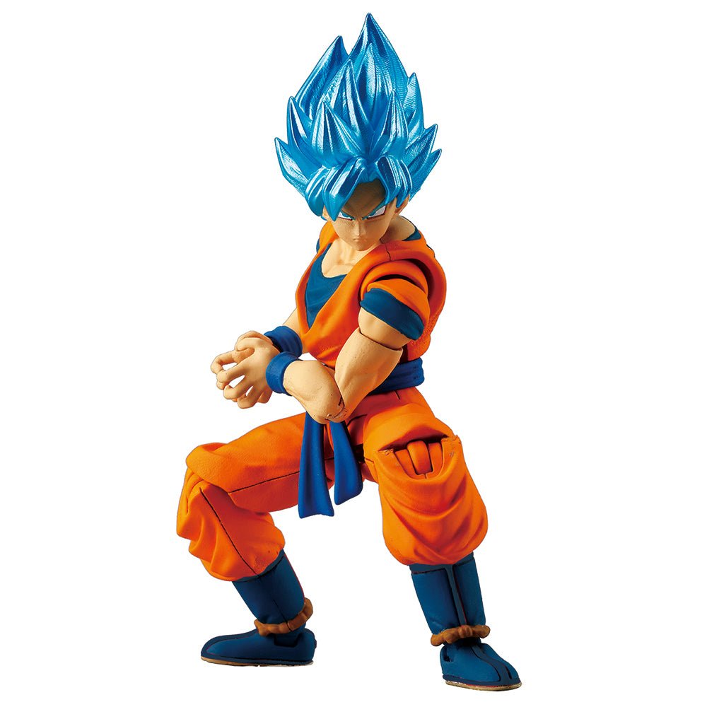 Dragon Ball Z Evolve Blue Goku Action Figure Toy - Inspire Newquay