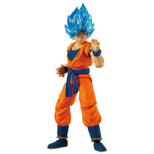 Dragon Ball Z Evolve Blue Goku Action Figure Toy - Inspire Newquay