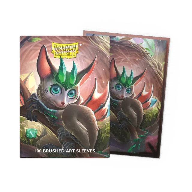 Dragon Shield - The Bushdrake - Brushed Art Sleeves - Standard Size - Inspire Newquay