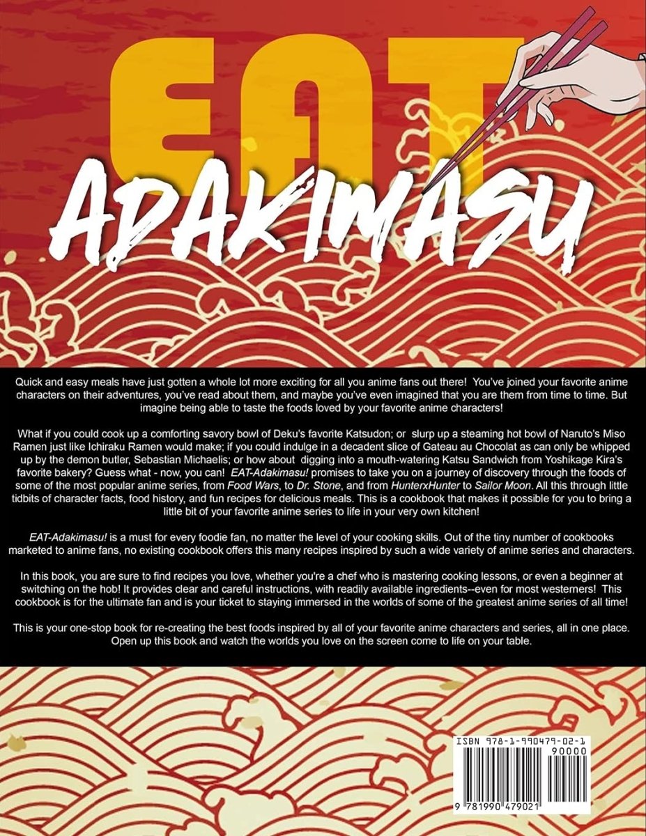 EAT - ADAKIMASU! The Ultimate Anime Cookbook - Inspire Newquay