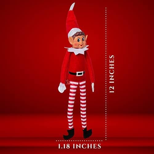 Elves Behavin' Badly Boy Elf 12" Naughty Christmas Elf - Inspire Newquay