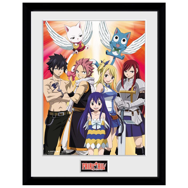 FAIRY TAIL - Framed Print - Season 2 Key Art (30x40) - Inspire Newquay