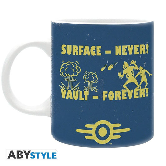 FALLOUT - Mug - 320 ml - Vault Boy Blue - subli - Inspire Newquay