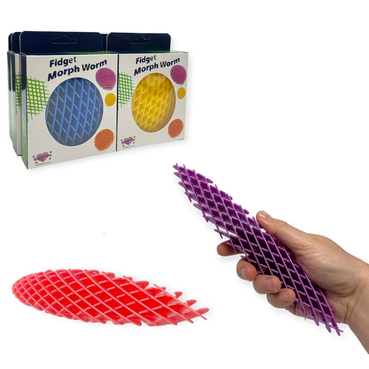 Fidget Worm Toy - Desk Fidgets for Adults (1 RANDOM Supplied) - Inspire Newquay