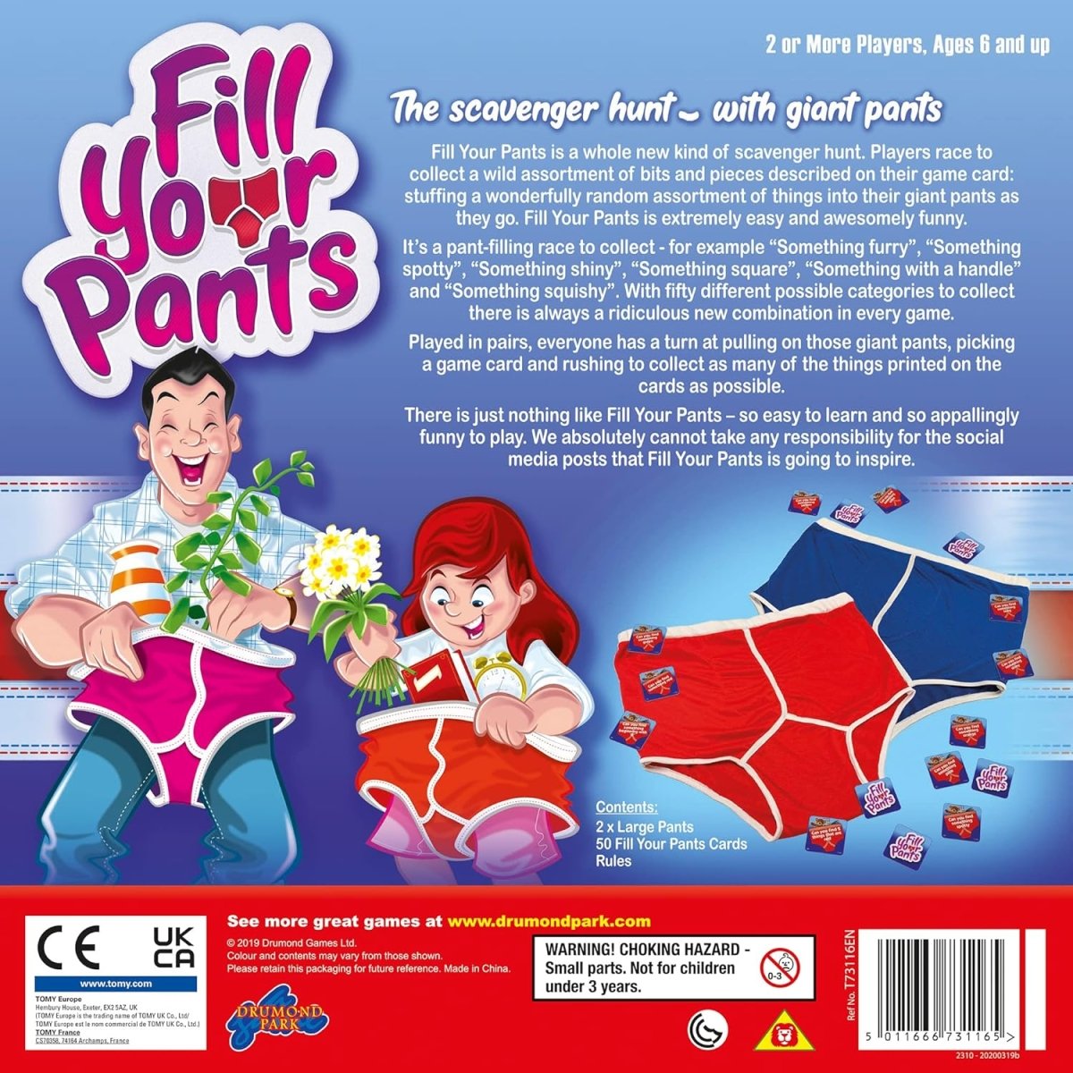 Fill your pants Board Game - Inspire Newquay