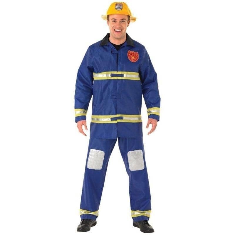 Fireman Costume Mens Firefighter Overalls Extra Large - Inspire Newquay