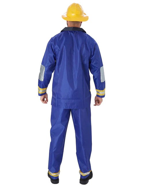 Fireman Costume Mens Firefighter Overalls Extra Large - Inspire Newquay