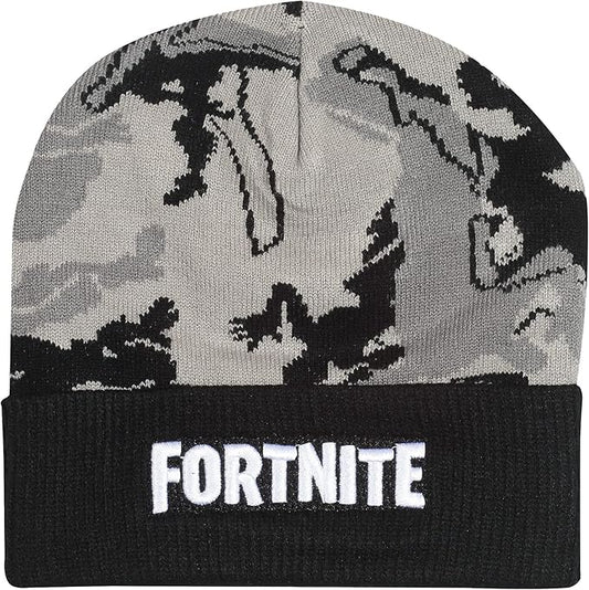 Fortnite Emotes Camo Beanie, Kids, One Size - Inspire Newquay