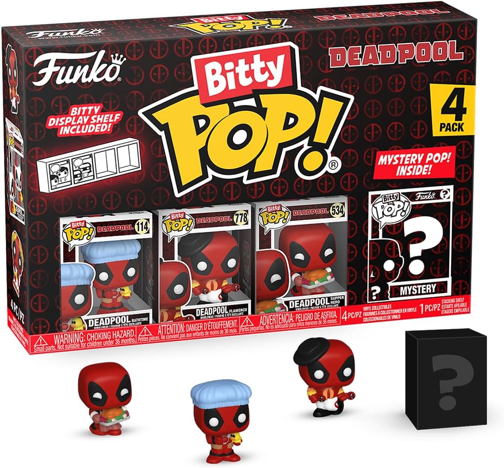 Funko Bitty POP Deadpool (Bathtime) - Inspire Newquay