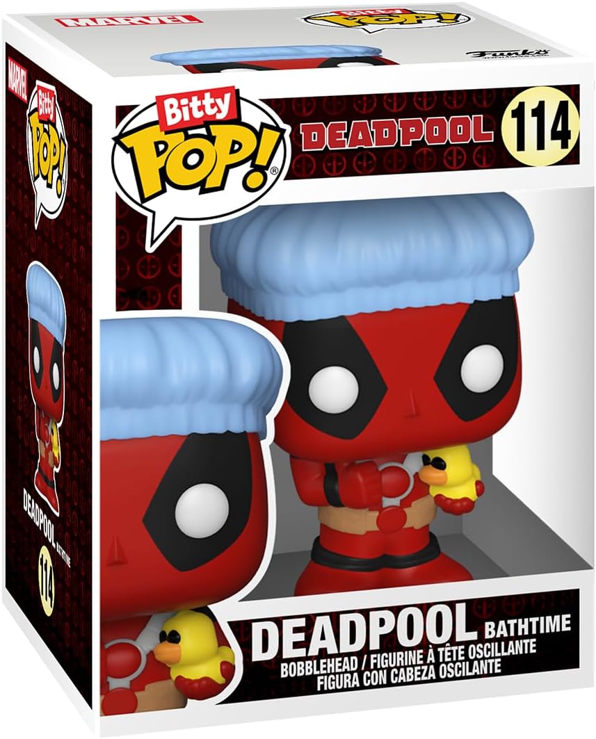 Funko Bitty POP Deadpool (Bathtime) - Inspire Newquay