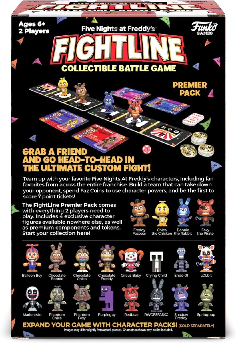 FUNKO GAMES: Five Nights at Freddy's - Fightline Premier Set (Series 1) - Inspire Newquay