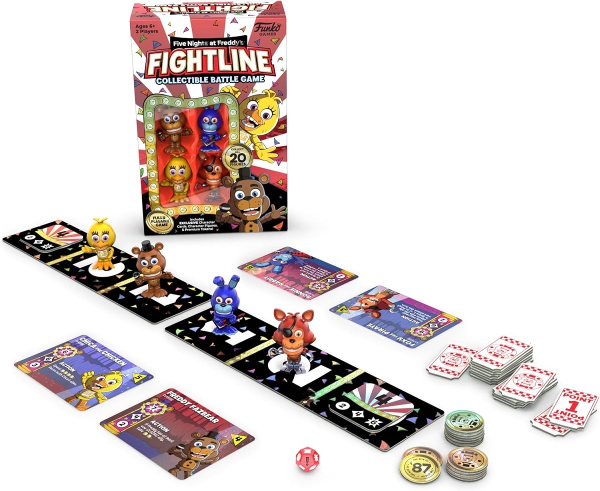 FUNKO GAMES: Five Nights at Freddy's - Fightline Premier Set (Series 1) - Inspire Newquay