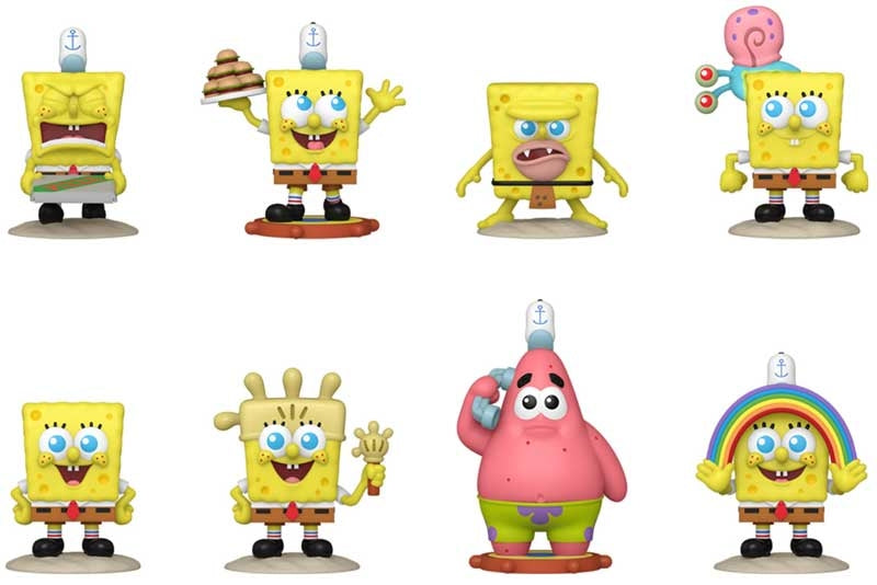 Spongebob Squarepants 25th Anniversary Funko Mystery Minis (1 RANDOM Supplied)