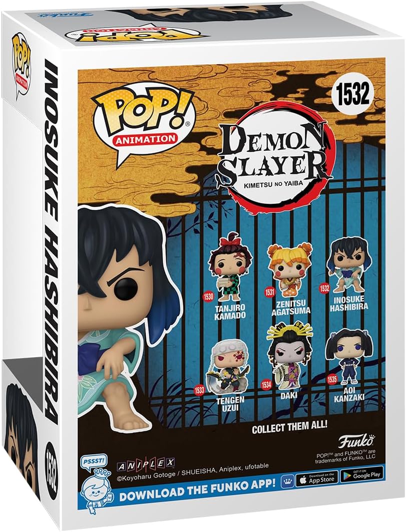 Funko Pop Demon Slayer Inosuke Hashibara (Kimono) - Inspire Newquay