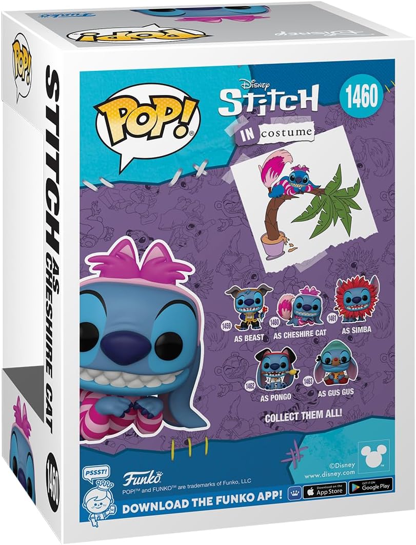 Funko POP! Disney: Stitch Costume - Cheshire Cat - Inspire Newquay