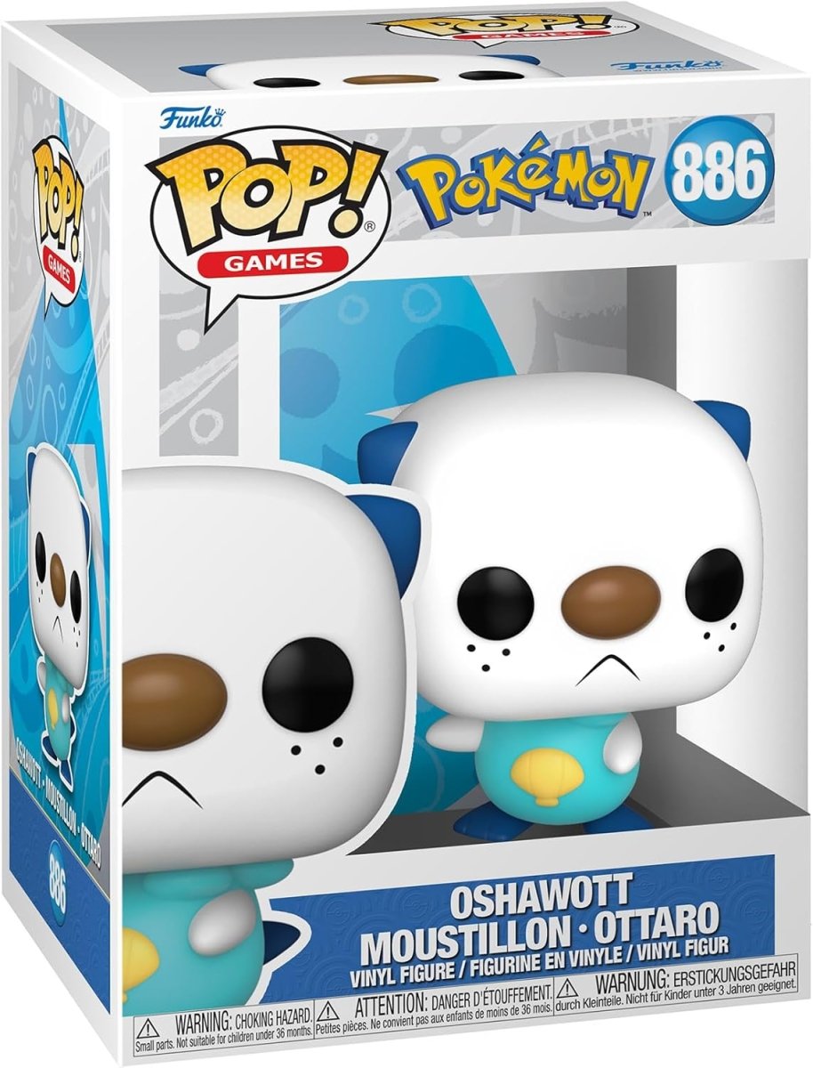 Funko POP Games Pokemon Oshawott - Inspire Newquay