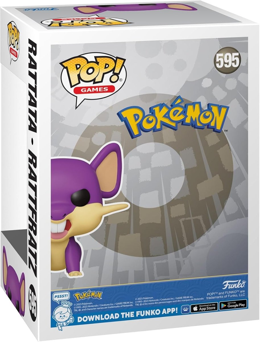 Funko pop! Pokemon Rattata - Inspire Newquay