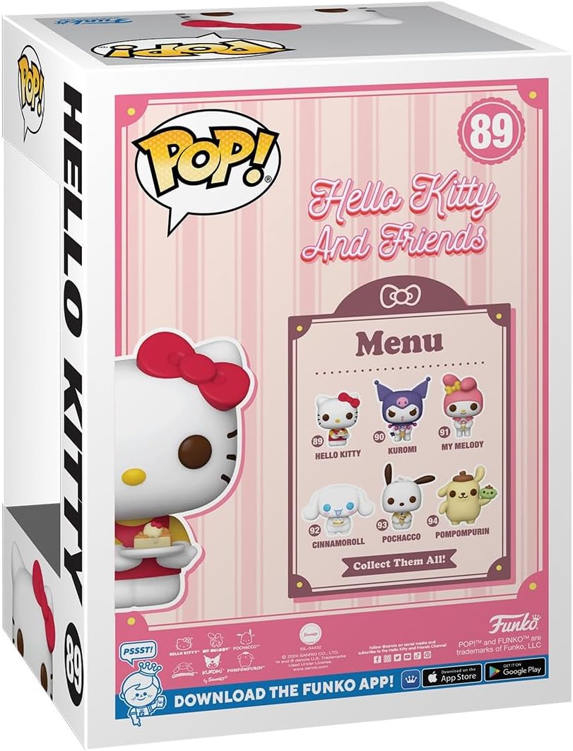 Funko Pop! Sanrio: Hello Kitty & Friends: Hello Kitty With Cake Figure - Inspire Newquay