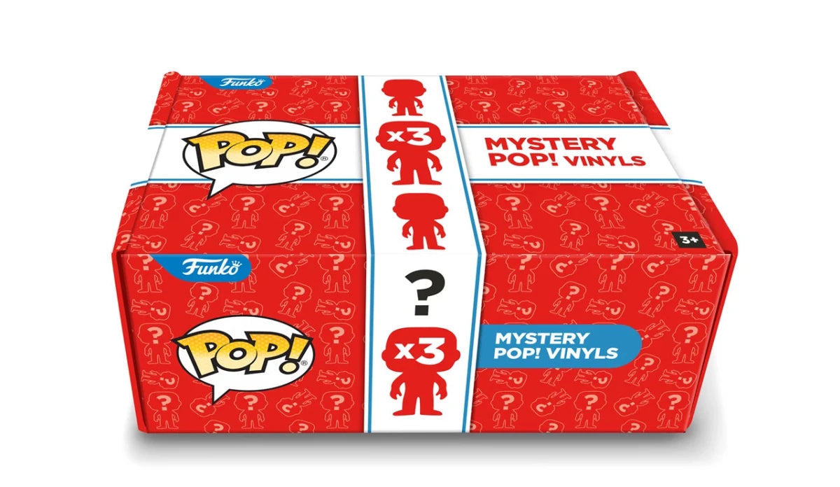 Funko Pop Vinyl 3 Pack Mystery Box - Inspire Newquay