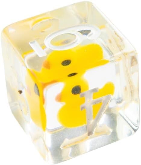 Gamegenic Embraced Series - Rubber Duck - RPG Dice Set (7pcs) - Inspire Newquay
