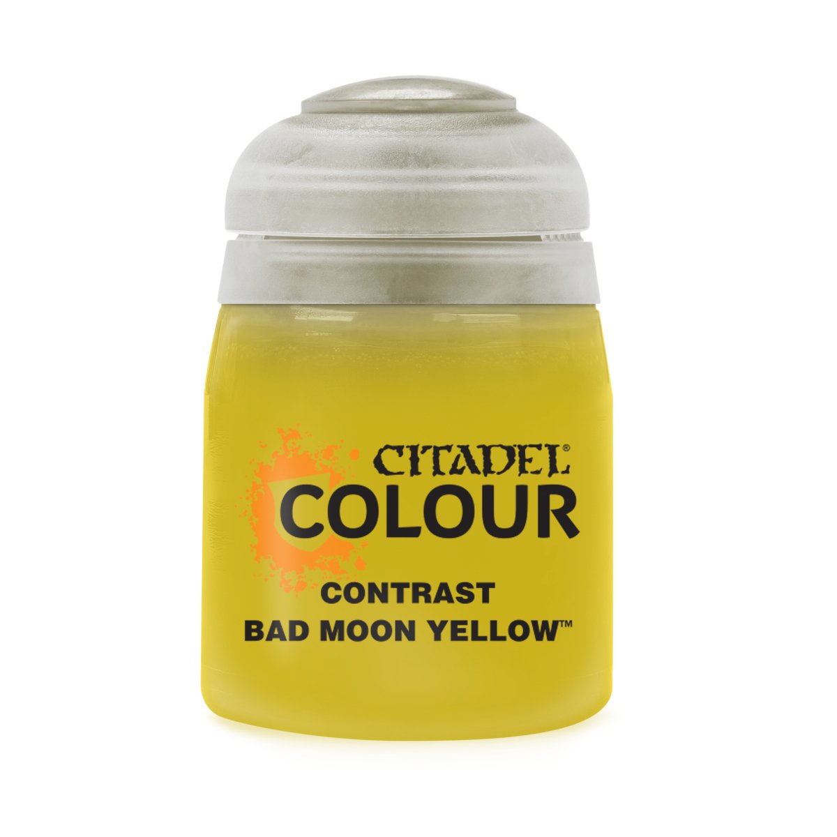 Games Workshop - Citadel Colour Contrast: Bad Moon Yellow(18ml) Paint - Inspire Newquay