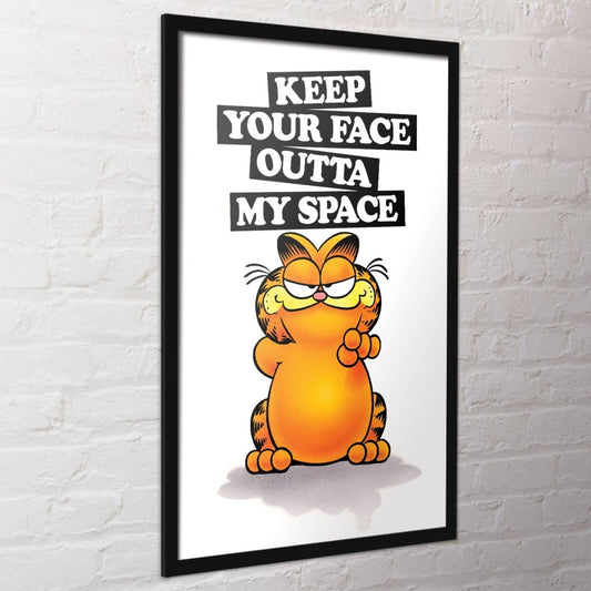 Garfield (Keep Your Face) Maxi Poster - Inspire Newquay