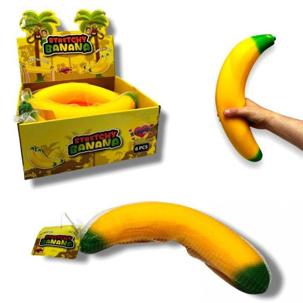 Giant 18" / 45cm Stretchy Banana (1ct) - Inspire Newquay