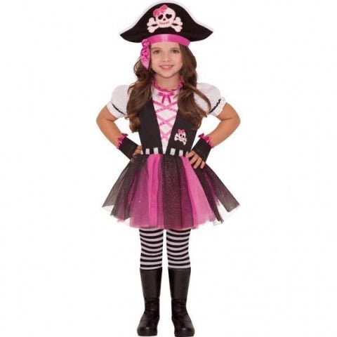 Girls Dazzling Pirate Costume 4 - 6 years - Inspire Newquay