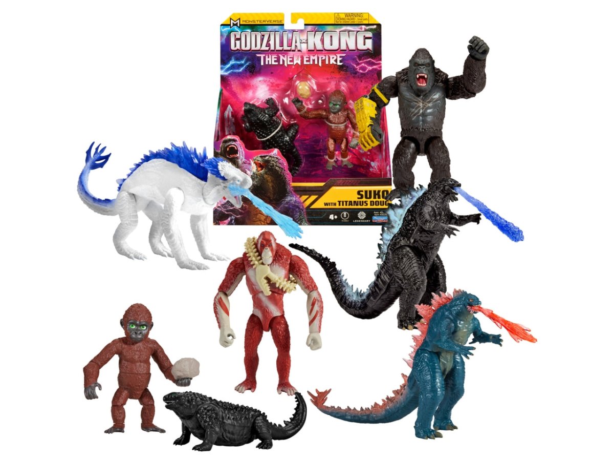 Godzilla & Kong Basic Figures 15cm (1 Random Supplied) - Inspire Newquay