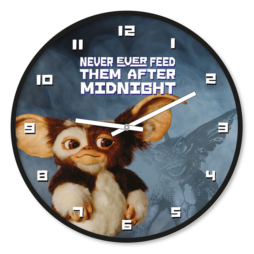 Gremlins (Midnight) Wall Clock - Inspire Newquay
