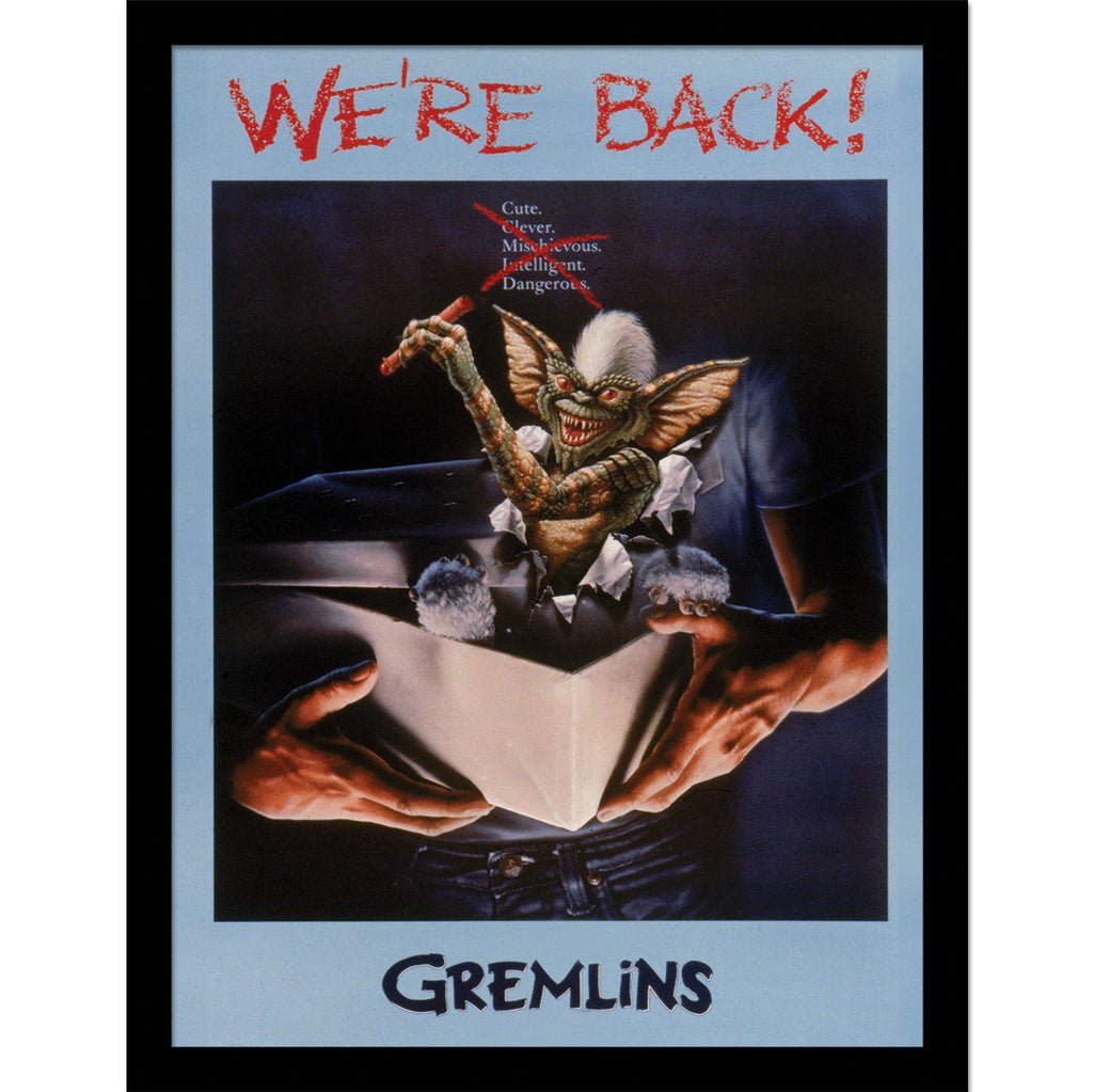 Gremlins (We're Back!) Collector Print (Framed) - Inspire Newquay