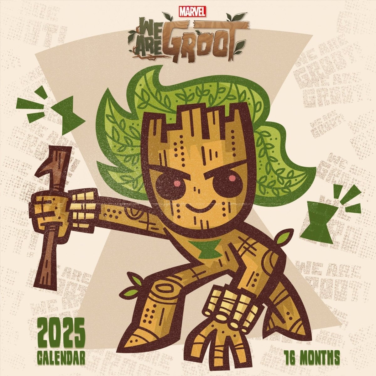 Groot 2025 30X30 Calendar - Inspire Newquay