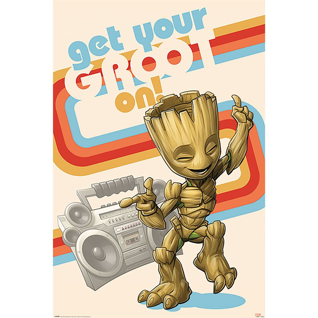 Guardians Of The Galaxy (Get Your Groot On) Maxi Poster - Inspire Newquay