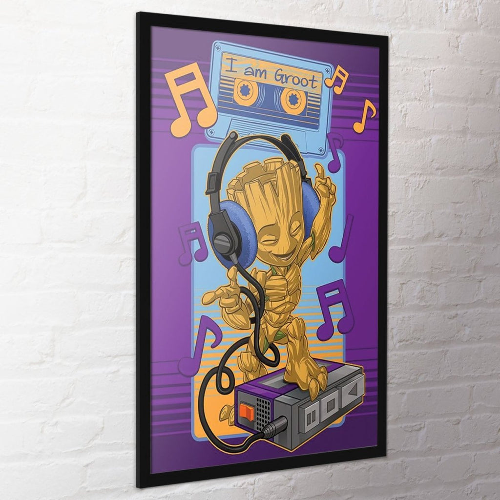 Guardians Of The Galaxy (Groot Cassette) Maxi Poster - Inspire Newquay