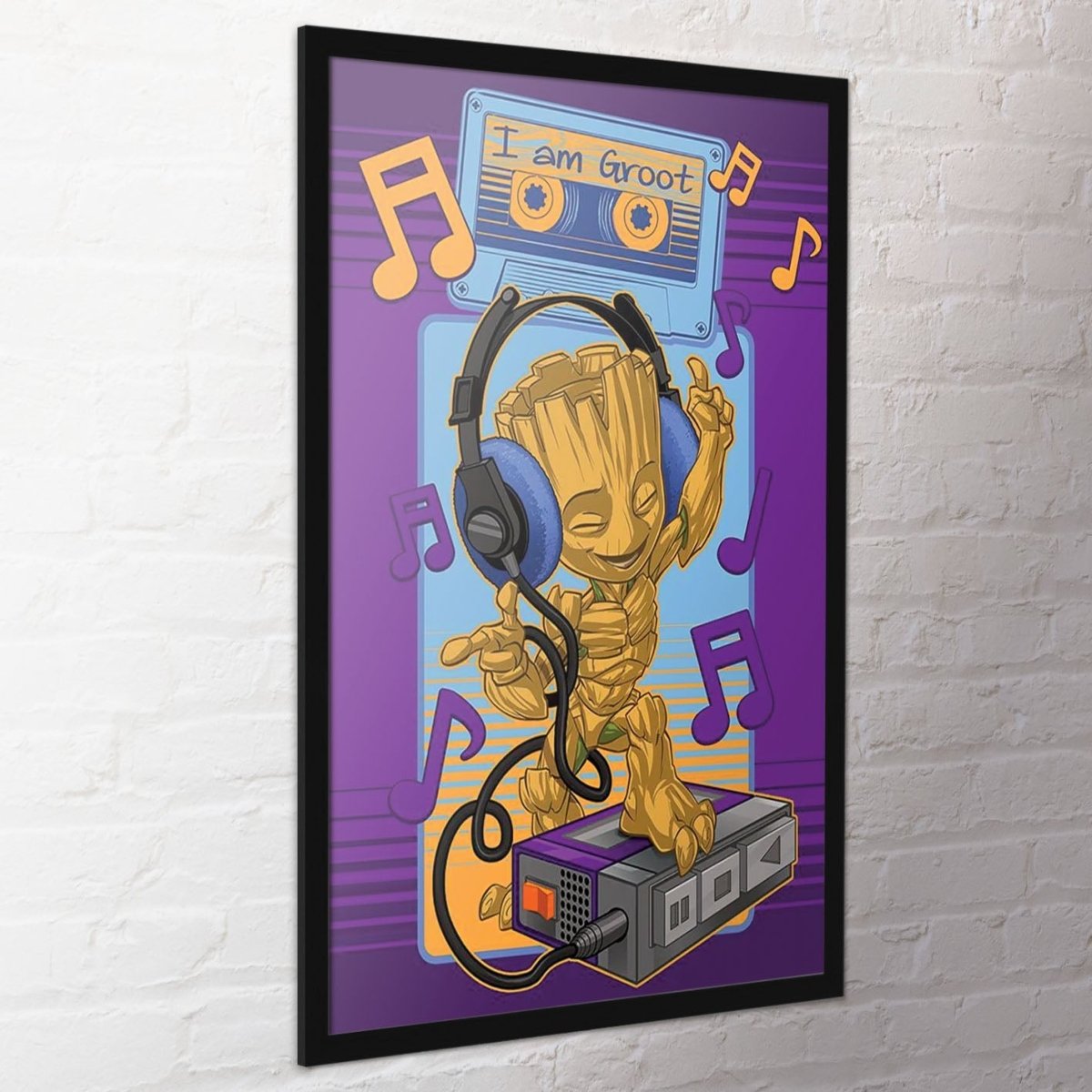 Guardians Of The Galaxy (Groot Cassette) Maxi Poster - Inspire Newquay