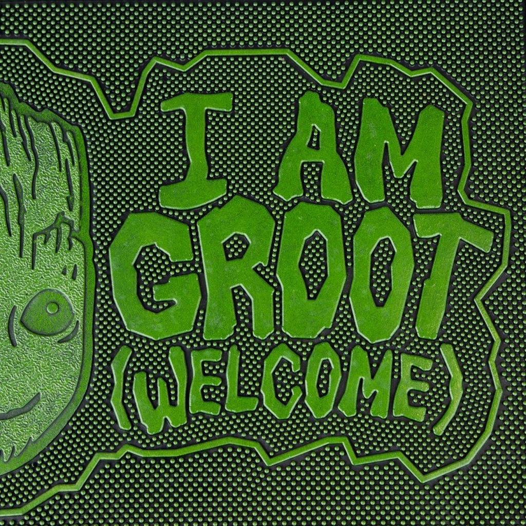 Guardians Of The Galaxy I Am Groot Rubber Doormat 40x60 - Inspire Newquay