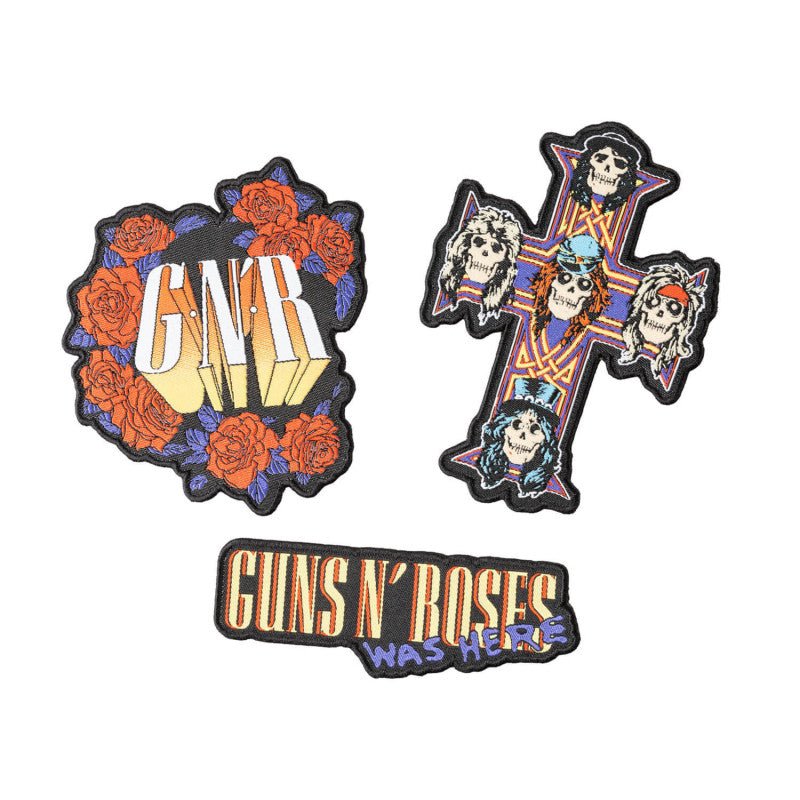 Guns N Roses Patch Set - Inspire Newquay