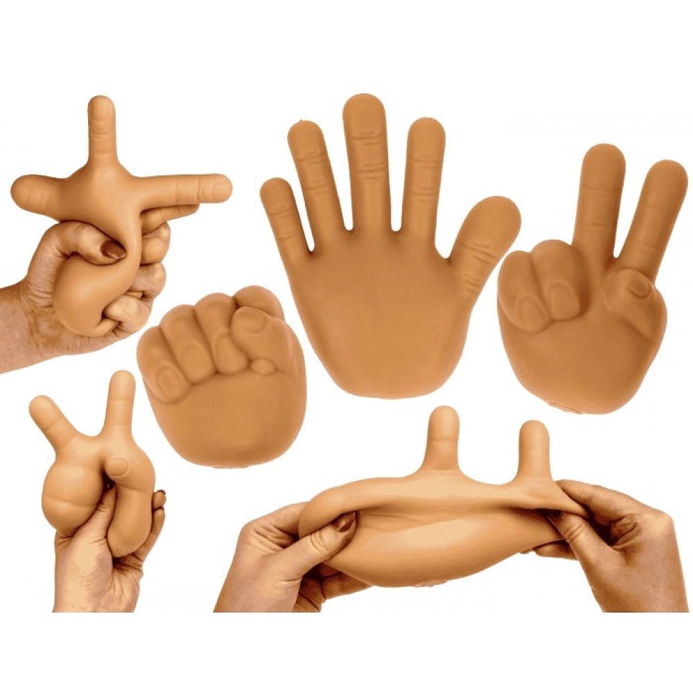 Hand Gestures Emoji Stress Toy (1 RANDOM Supplied) - Inspire Newquay
