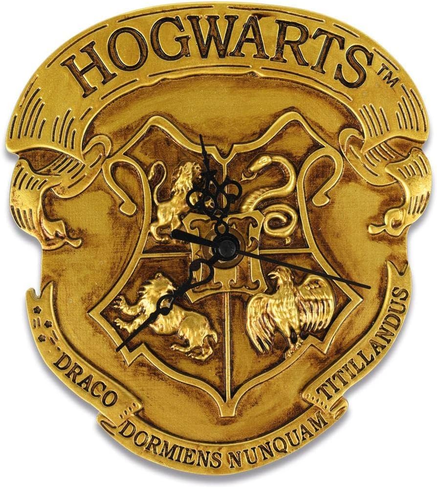 Harry Potter (Classic Crest Hogwarts) Clock - Inspire Newquay