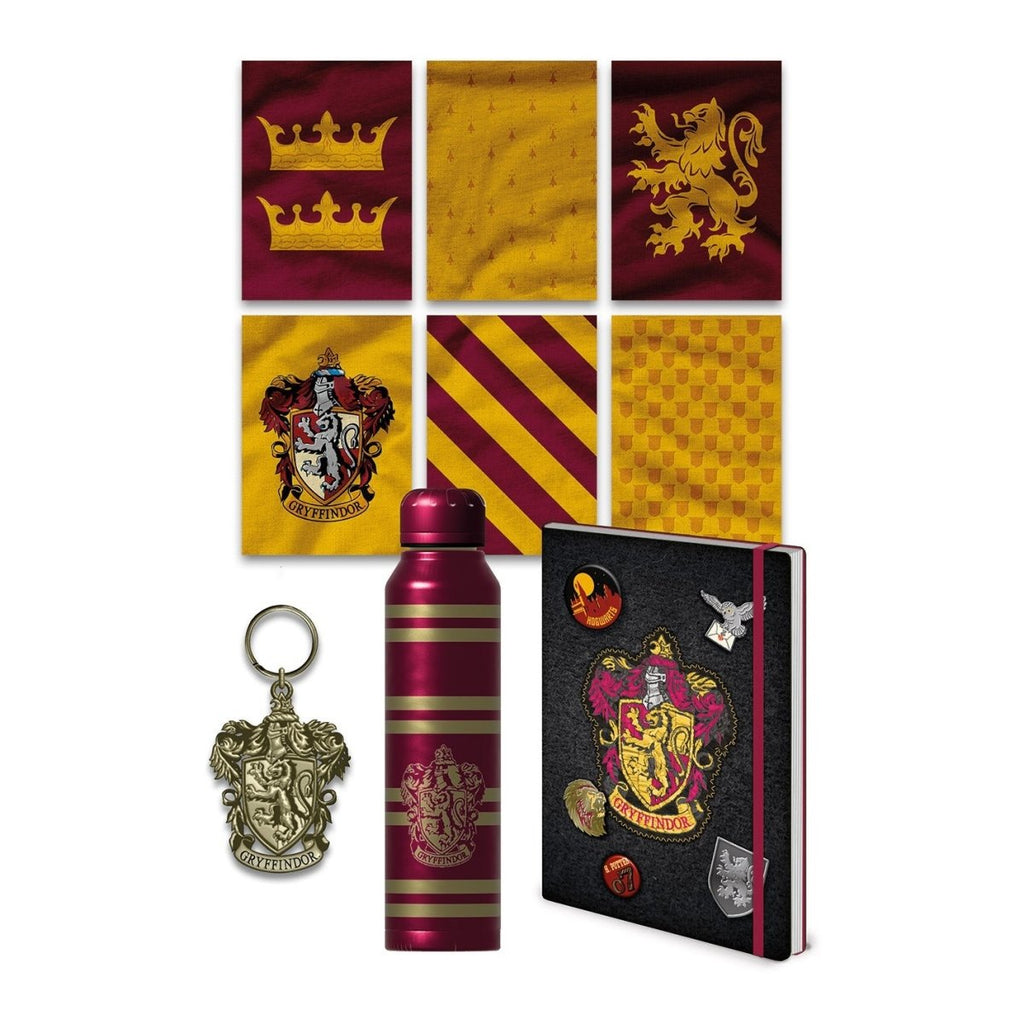 Harry Potter (Colourful Crest Gryffindor) Premium Gift Set - Inspire Newquay