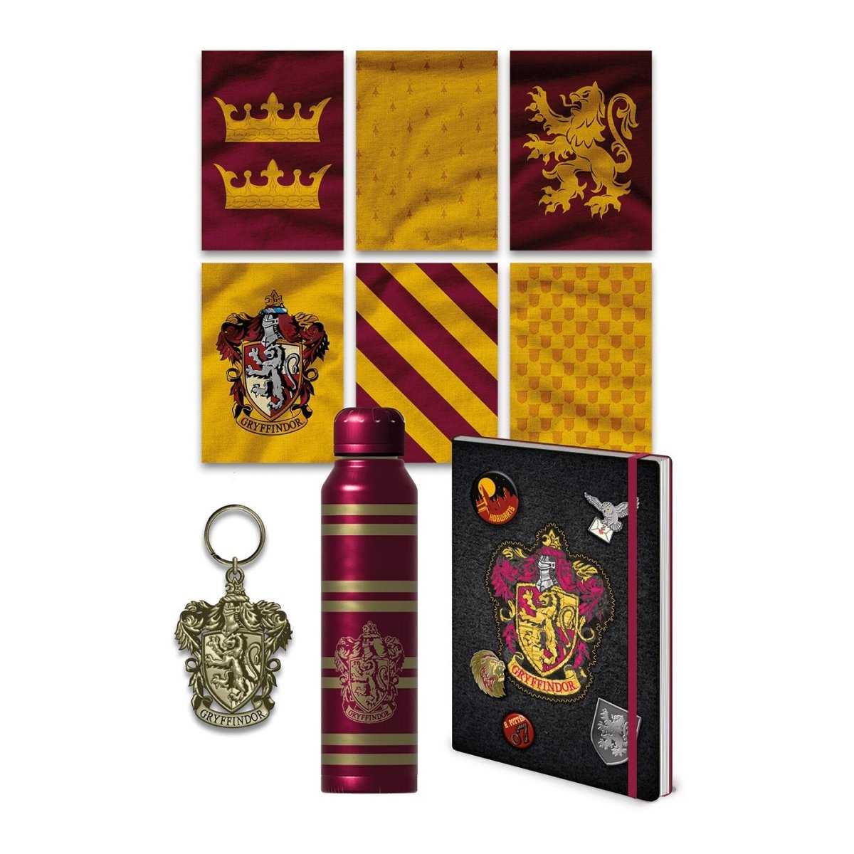 Harry Potter (Colourful Crest Gryffindor) Premium Gift Set - Inspire Newquay