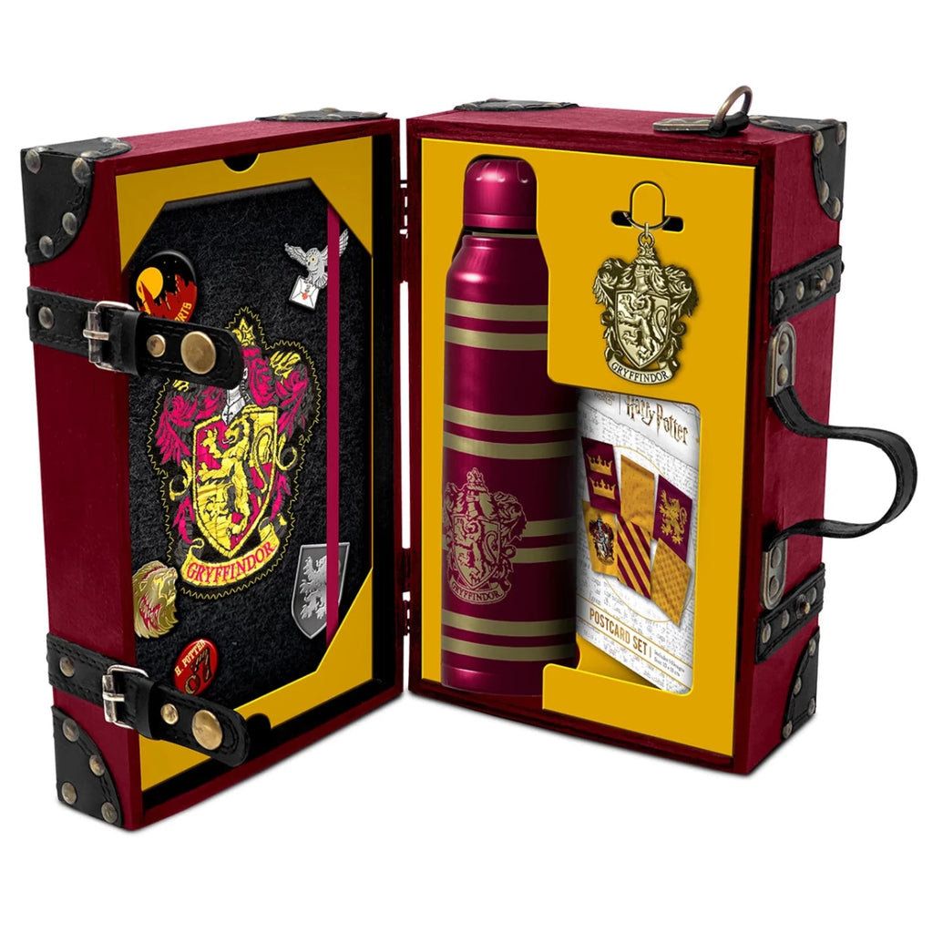 Harry Potter Colourful Crest Gryffindor premium gift set - Inspire Newquay