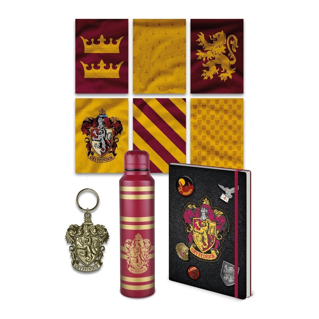 Harry Potter (Colourful Crest Gryffindor) Premium Gift Set - Inspire Newquay