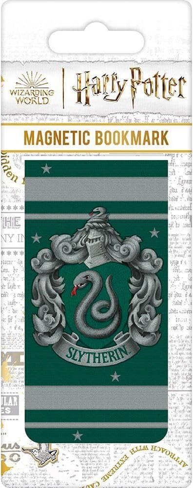 Harry Potter (Colourful Crest Slytherin) Magnetic Bookmark - Inspire Newquay