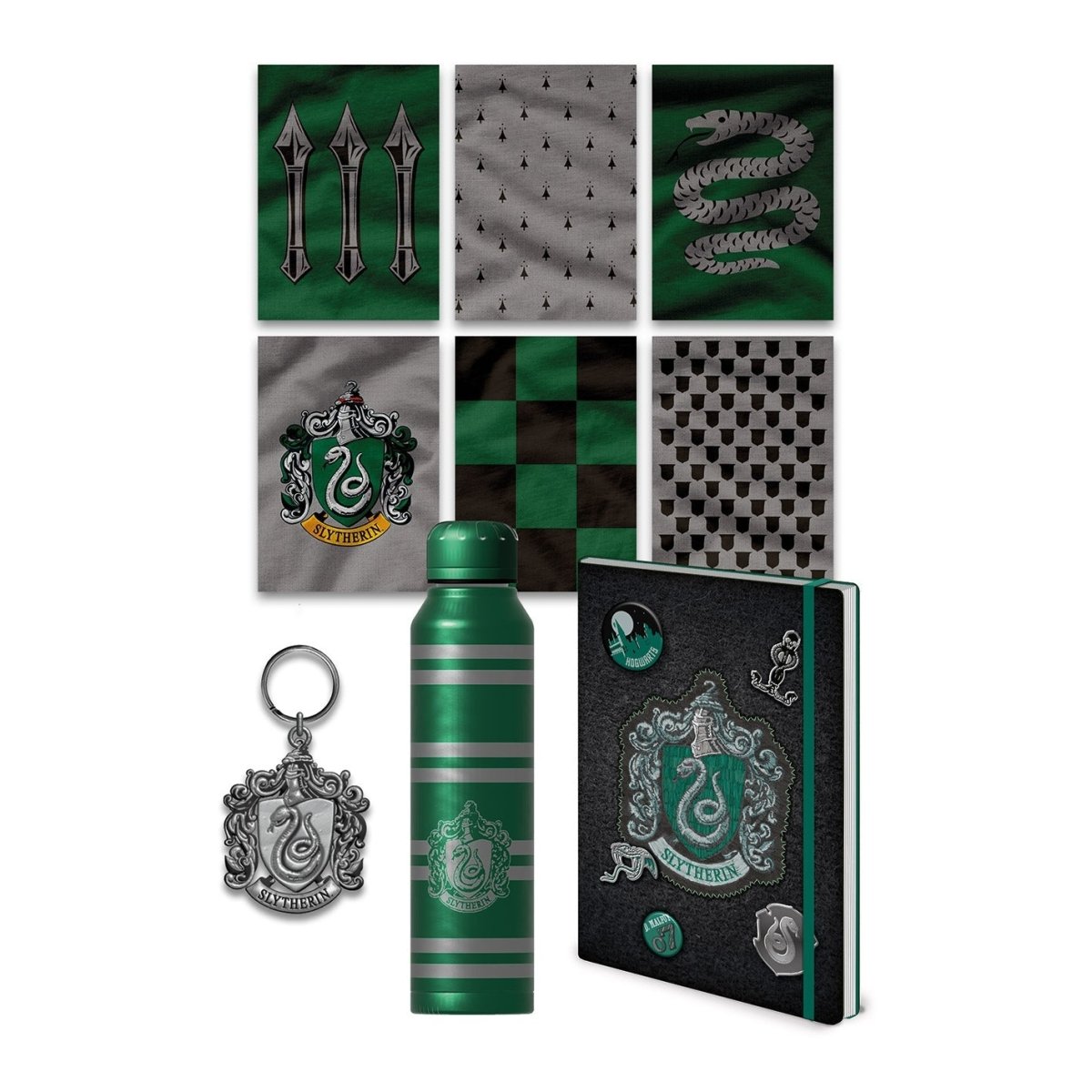 Harry Potter (Colourful Crest Slytherin) Premium Gift Set - Inspire Newquay
