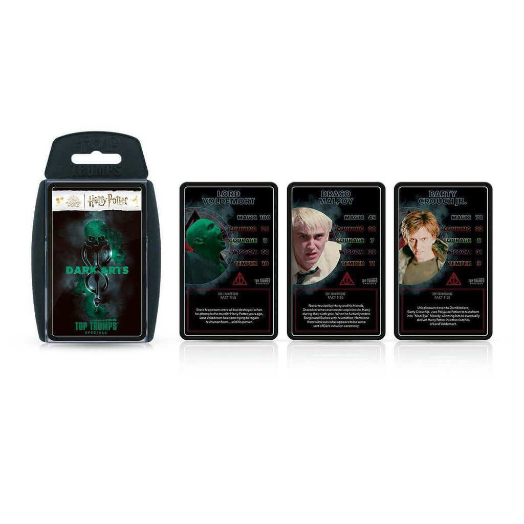 Harry Potter Dark Arts Top Trumps Card Game - Inspire Newquay